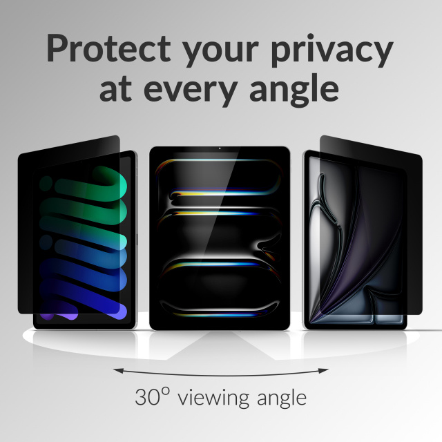 Mobilize Mobilize Privacy Glass Screenprotector voor Apple iPad Air 13 (2024/2025)