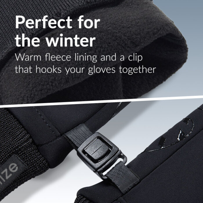 Mobilize Mobilize Smart Winter Gloves Touchscreen Handschoenen (XL) - Zwart