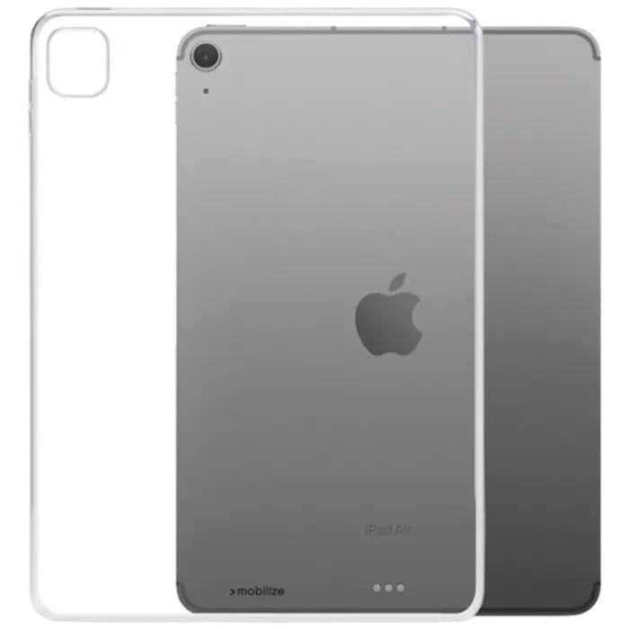 Mobilize Mobilize Gelly Case voor Apple iPad Air 11 (2024+) - Transparant