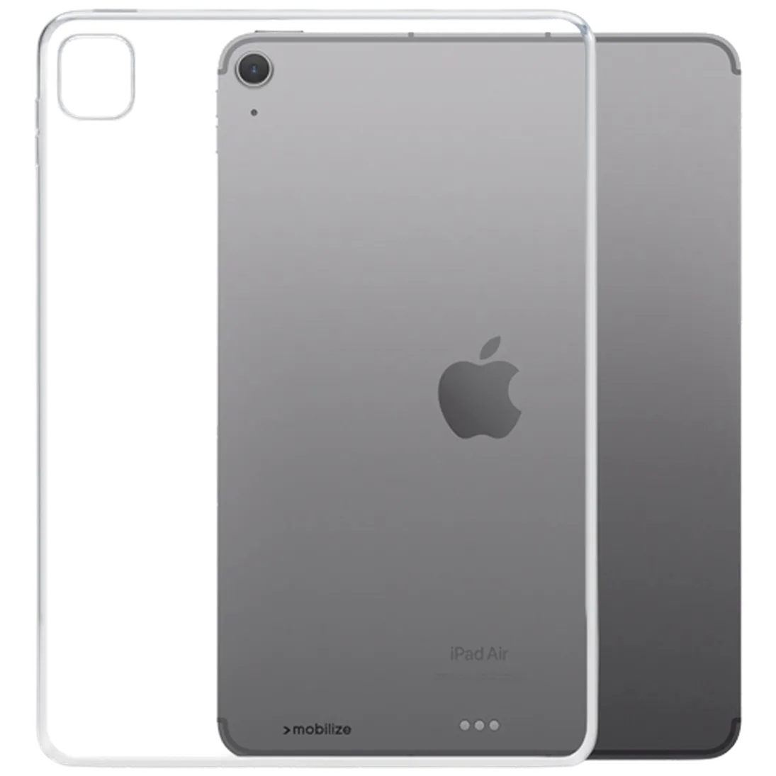 Mobilize Mobilize Gelly Case voor Apple iPad Air 11 (2024+) - Transparant