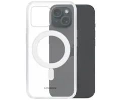 Mobilize Mobilize MagSafe Naked Protection Case voor Apple iPhone 15 - Transparant
