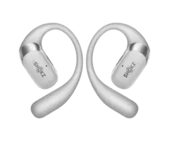 Shokz Shokz OpenFit 2+ Zilver - Draadloze Open-Ear Headset