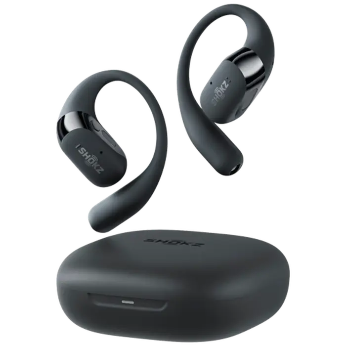 Shokz Shokz OpenFit 2+ Zwart - Draadloze Open-Ear Headset met MultiPoint