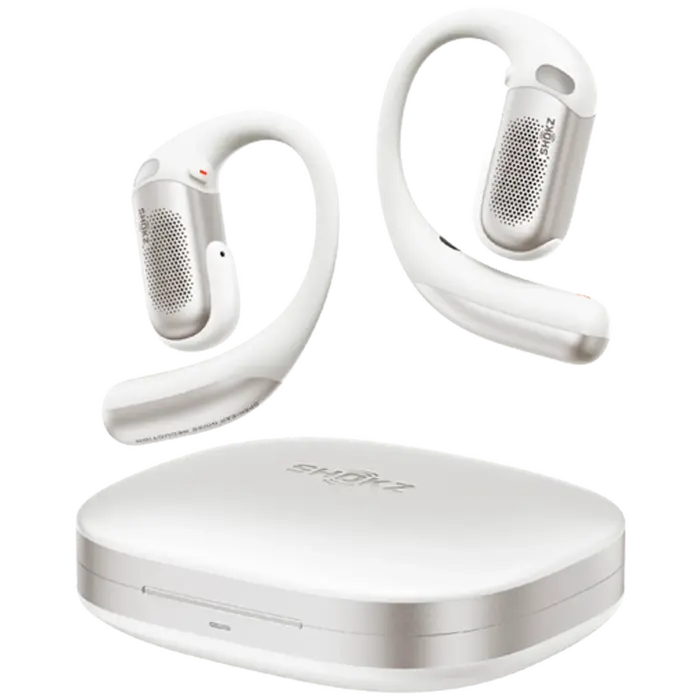 Shokz Shokz OpenFit Pro Wit - Draadloze Open-Ear Headset (Bluetooth 6.1, IP55)