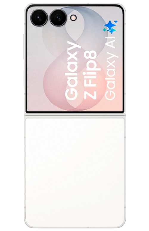 Samsung Samsung Galaxy Z Flip 8 512GB Wit - Foldable Smartphone