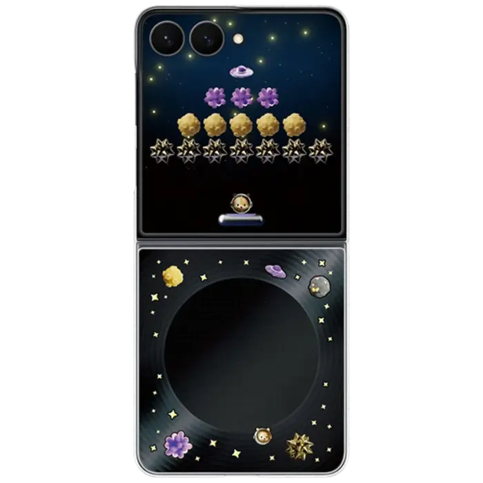 Samsung Samsung Flipsuit Back Cover Zwart voor Galaxy Z Flip 8 (EF-FF776CBEGWW)