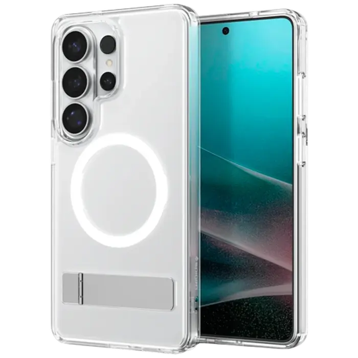 Spigen Spigen Ultra Hybrid S MagFit Case Transparant voor Samsung Galaxy S26 Ultra