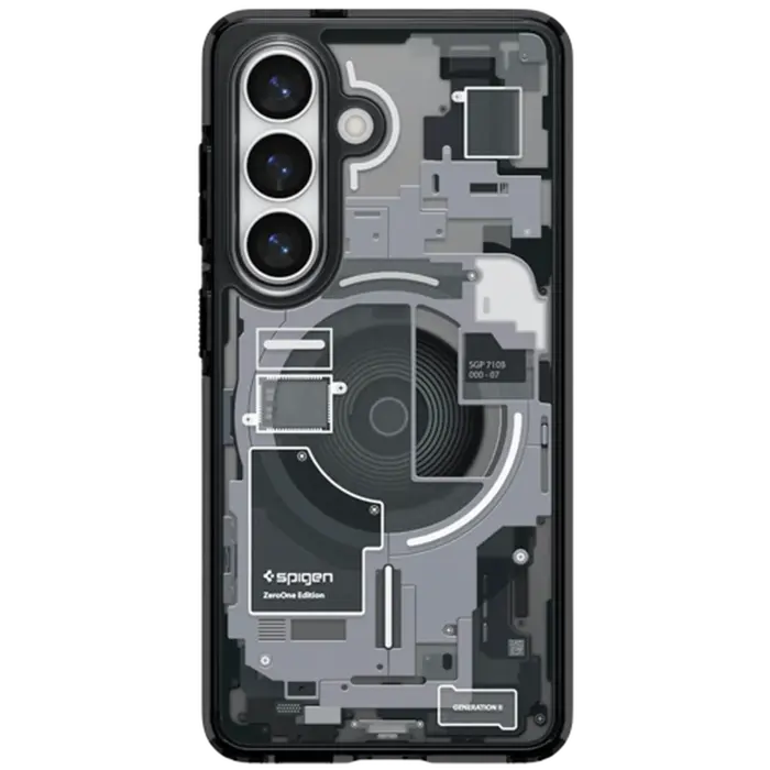 Spigen Spigen Ultra Hybrid MagFit Zero One Back Cover Zwart - Samsung Galaxy S26