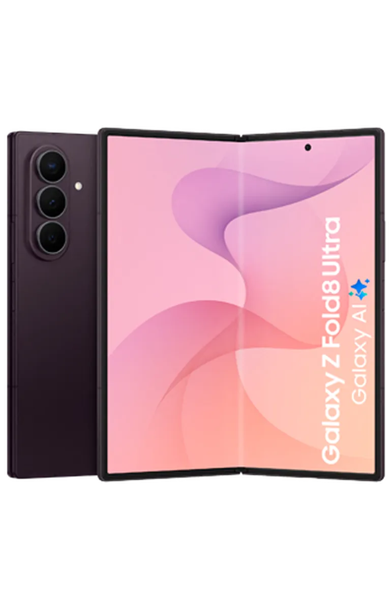 Samsung Samsung Galaxy Z Fold 8 Ultra 256GB Donkerpaars 5G Smartphone