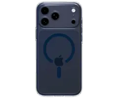 Spigen Spigen Ultra Hybrid MagFit Hoesje Apple iPhone 17 Pro Max Transparant/Blauw