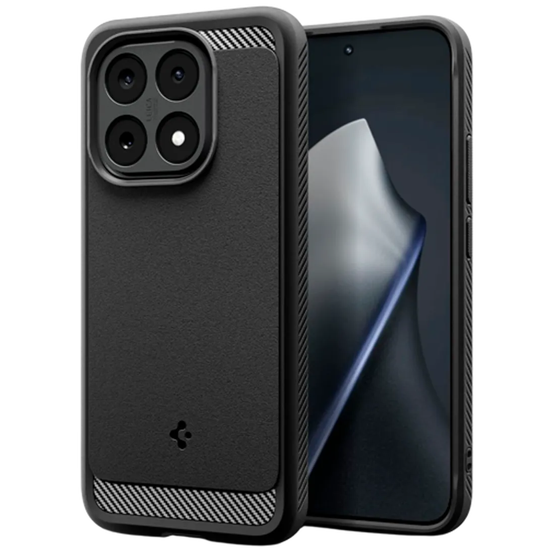 Spigen Spigen Rugged Armor TPU Back Cover Zwart voor Xiaomi 15T