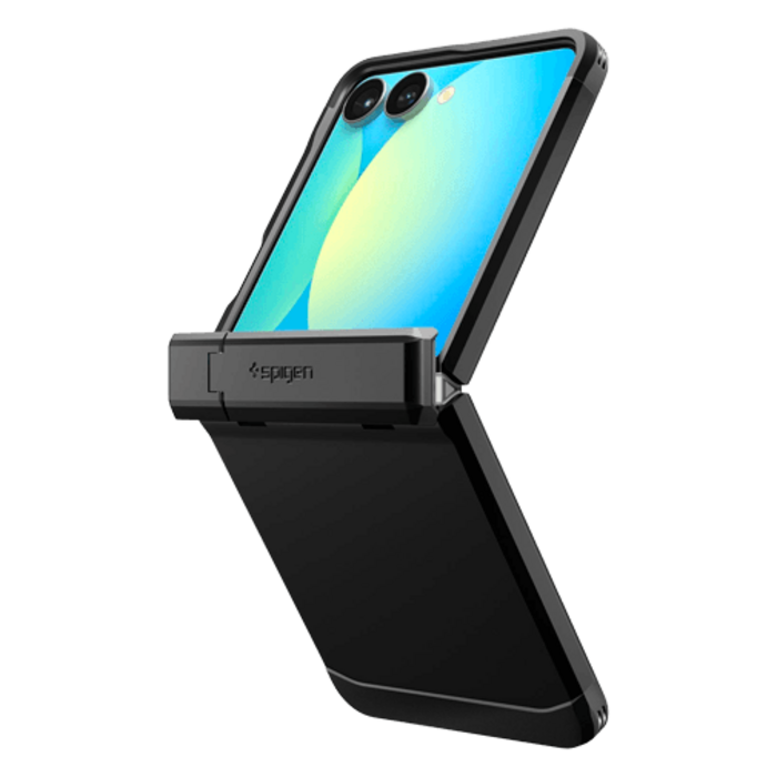Spigen Spigen Tough Armor Pro MagFit Hoesje Zwart Samsung Galaxy Z Flip 7