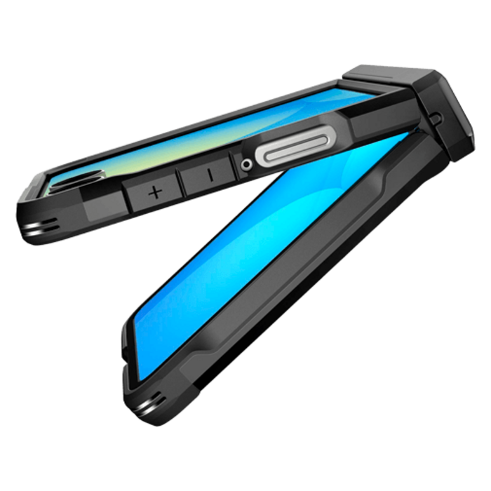 Spigen Spigen Tough Armor Pro MagFit Hoesje Zwart Samsung Galaxy Z Flip 7