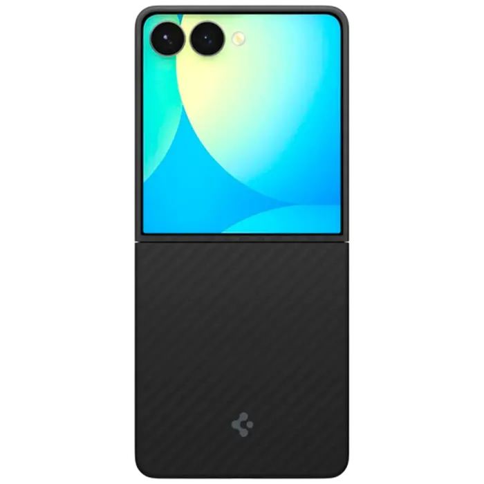 Spigen Spigen Air Skin Back Cover Zwart - Samsung Galaxy Z Flip 7