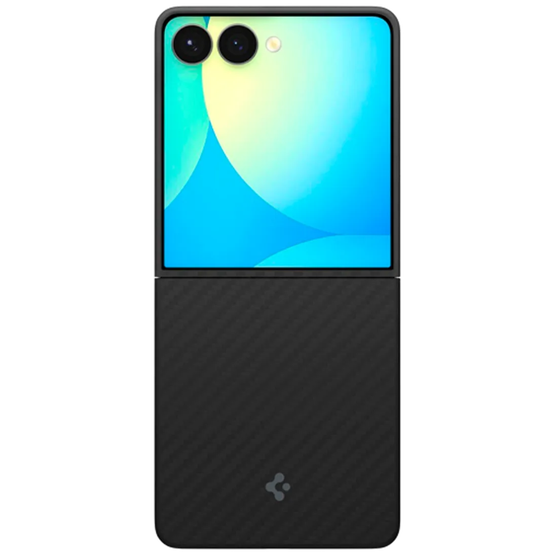 Spigen Spigen Air Skin Back Cover Zwart - Samsung Galaxy Z Flip 7