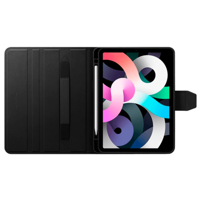Spigen Spigen Liquid Air Folio Book Case Zwart voor iPad Air 11 (2020-2024)