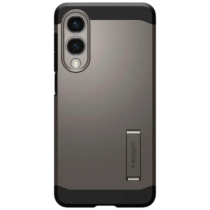 Spigen Spigen Tough Armor MagFit Hoesje Grijs voor Samsung Galaxy S25 Edge