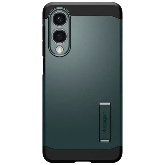 Spigen Spigen Tough Armor MagFit Back Cover Groen - Samsung Galaxy S25 Edge