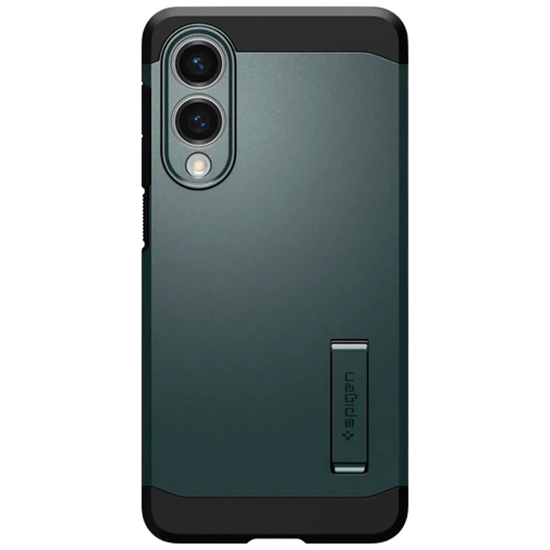Spigen Spigen Tough Armor MagFit Back Cover Groen - Samsung Galaxy S25 Edge