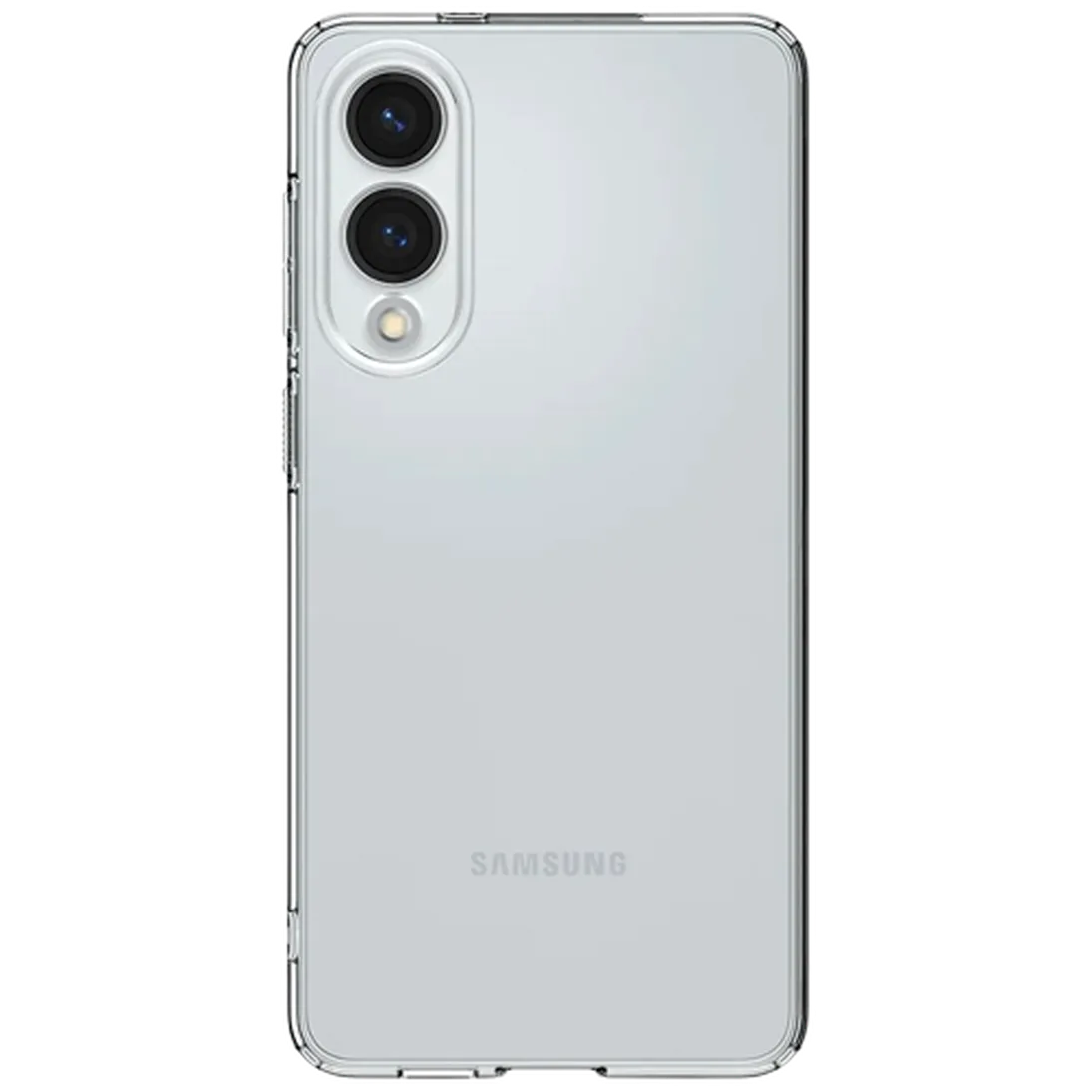 Spigen Spigen Liquid Crystal TPU Back Cover Transparant voor Samsung Galaxy S25 Edge