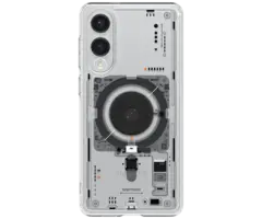 Spigen Spigen Ultra Hybrid MagFit Neo One Back Cover Transparant - Samsung S25 Edge