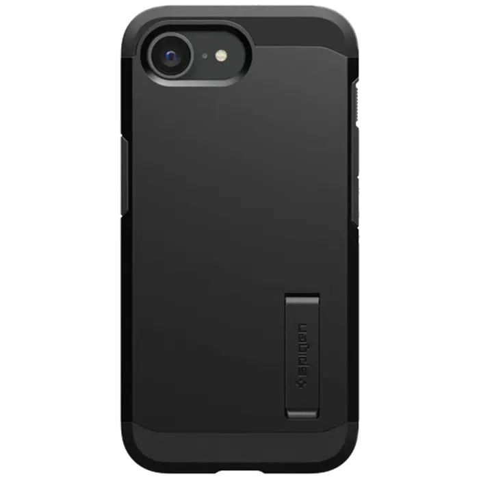 Spigen Spigen Tough Armor MagFit Back Cover Zwart Apple iPhone 16e/17e