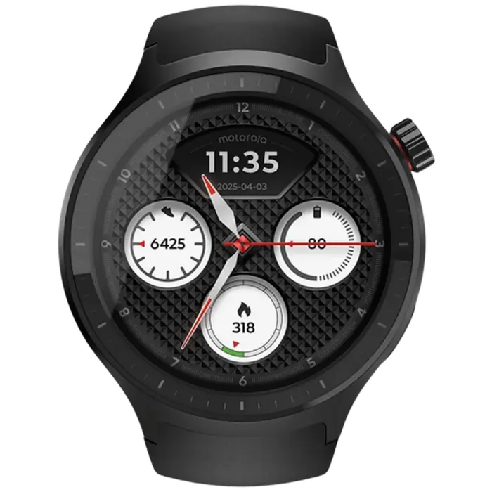 Motorola Motorola Moto Watch Zwart - Smartwatch met GPS & OLED Display