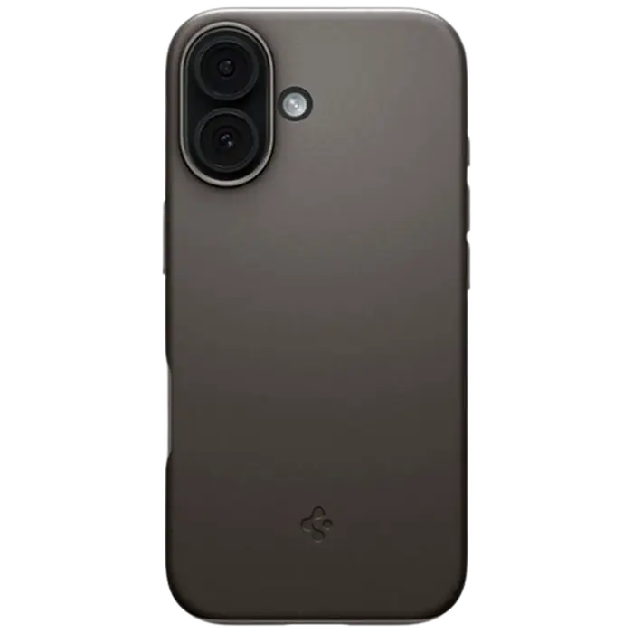 Spigen Spigen Thin Fit MagFit Back Cover Grijs voor Apple iPhone 17