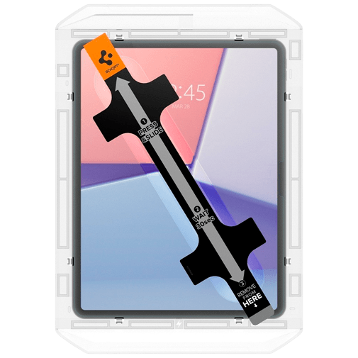 Spigen Spigen EZ Fit Gehard Glas Screenprotector Apple iPad Air 13" (2024/2025)