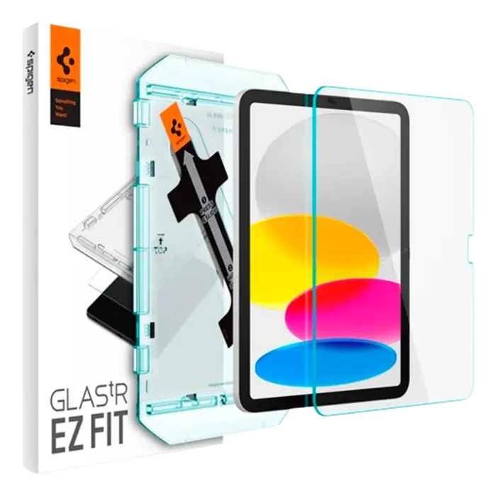 Spigen Spigen EZ Fit Gehard Glas Screenprotector Apple iPad 11" (2022/2025)