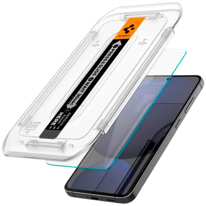 Spigen Spigen EZ Fit Screenprotector Samsung Galaxy S24 FE - 2-Pack (AGL08729)