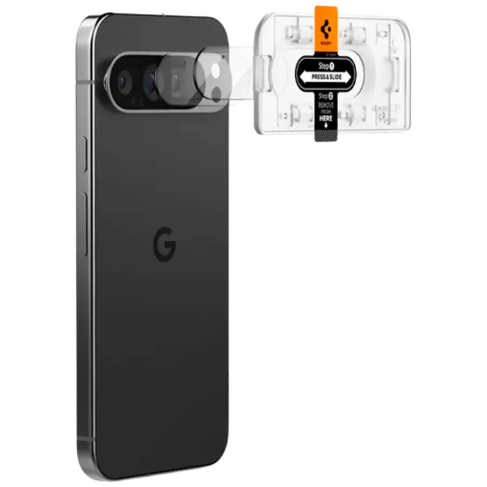 Spigen Spigen EZ Fit Gehard Glas Camera Protector Google Pixel 9 Pro XL (2-Pack)