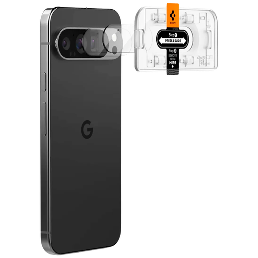 Spigen Spigen EZ Fit Gehard Glas Camera Protector Google Pixel 9 Pro XL (2-Pack)