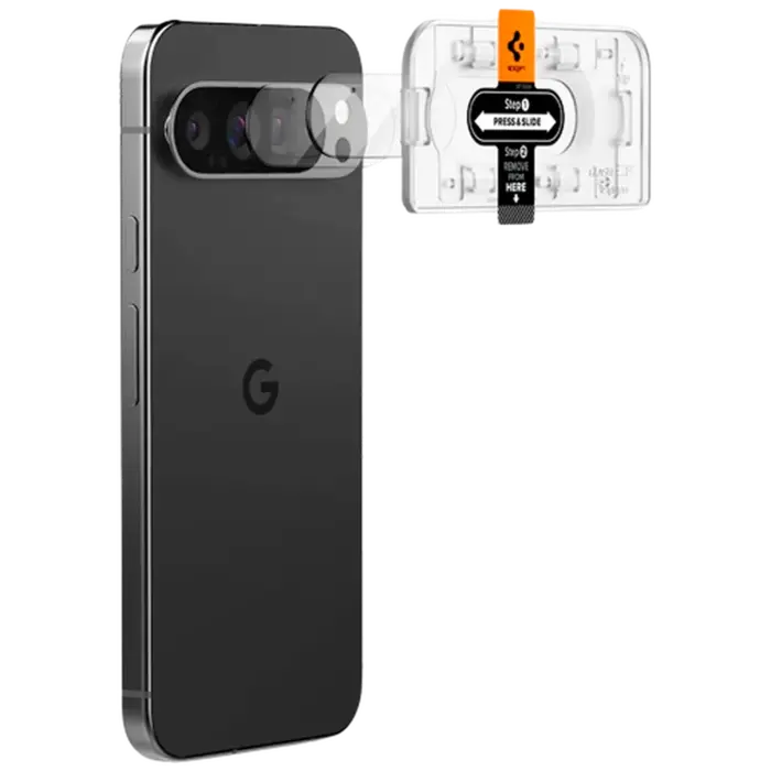 Spigen Spigen EZ Fit Camera Protector voor Google Pixel 9 Pro - 2-Pack
