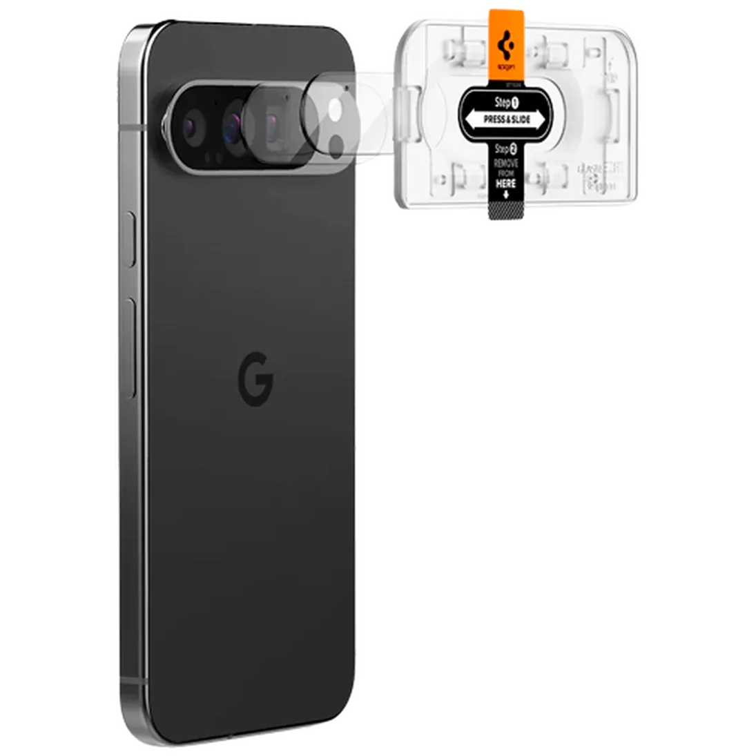 Spigen Spigen EZ Fit Camera Protector voor Google Pixel 9 Pro - 2-Pack