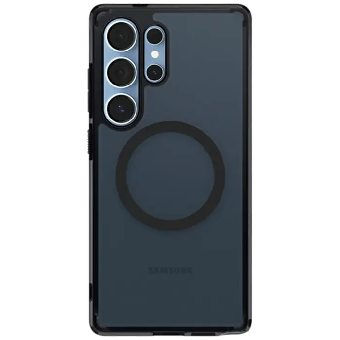 Spigen Spigen Ultra Hybrid Magfit Back Cover Zwart - Samsung Galaxy S25 Ultra