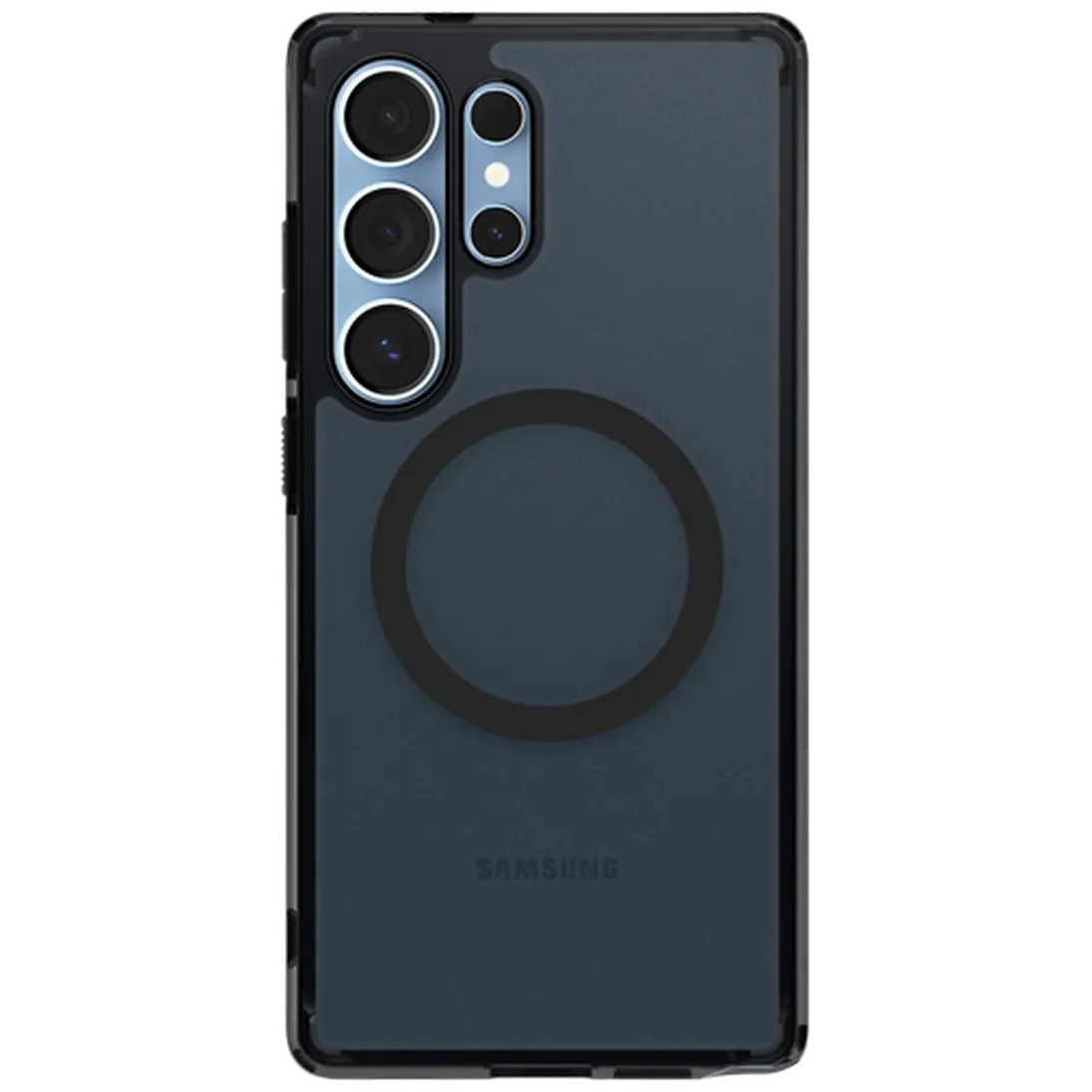 Spigen Spigen Ultra Hybrid Magfit Back Cover Zwart - Samsung Galaxy S25 Ultra