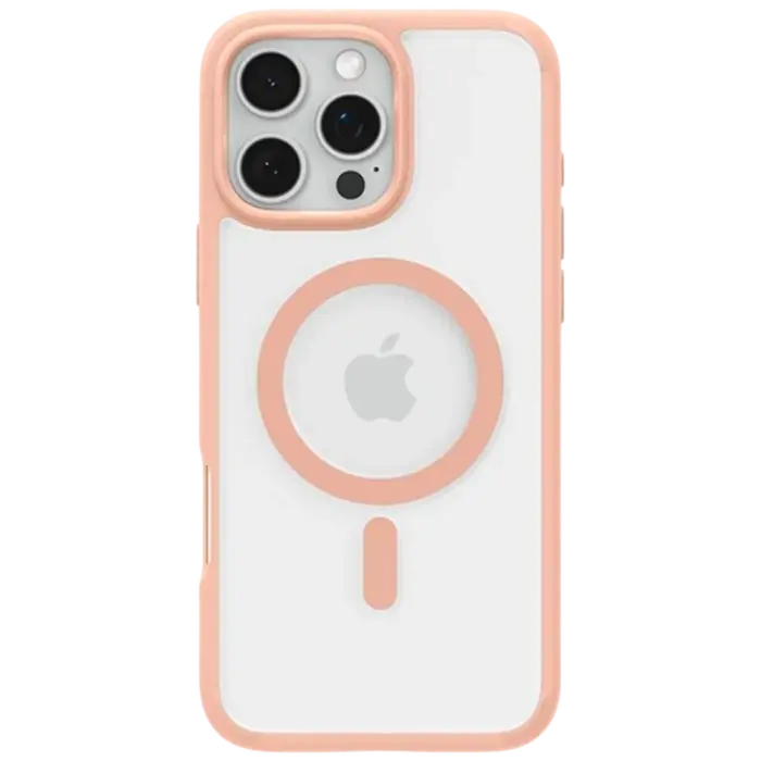 Spigen Spigen Ultra Hybrid Magnetische Hoes Apple iPhone 16 Pro - Roze/Transparant