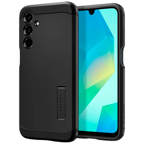 Spigen Spigen Tough Armor Back Cover Zwart voor Samsung Galaxy A16 / A16 5G