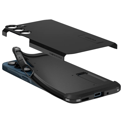 Spigen Spigen Tough Armor Back Cover Zwart voor Samsung Galaxy A16 / A16 5G