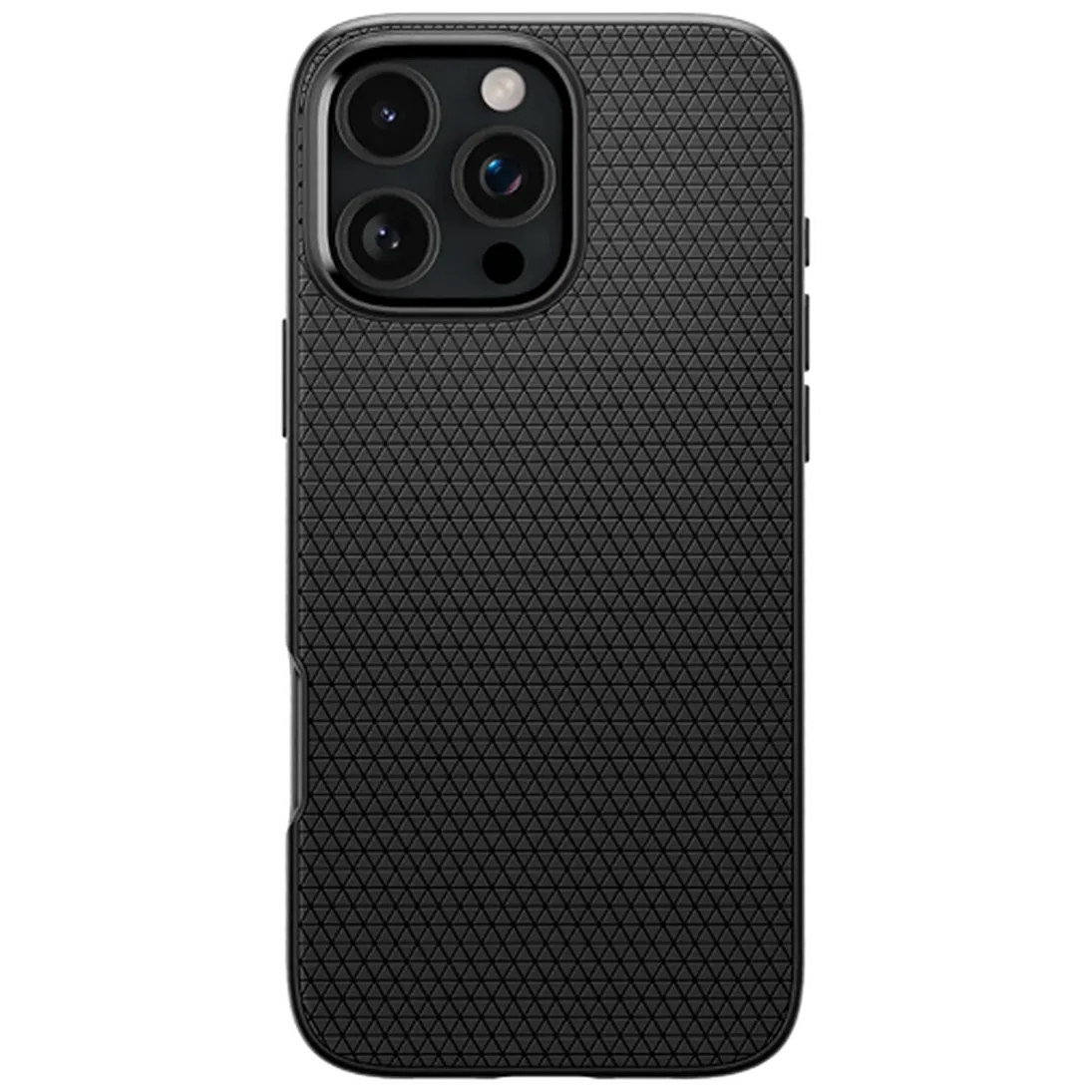 Spigen Spigen Liquid Air TPU Back Cover Zwart voor Apple iPhone 16 Pro