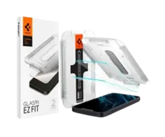 Spigen Spigen EZ Fit Screenprotector voor iPhone 13 / 13 Pro / 14 (2-Pack)