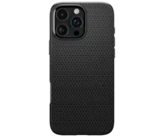 Spigen Spigen Liquid Air Back Cover Zwart voor Apple iPhone 16 Pro Max