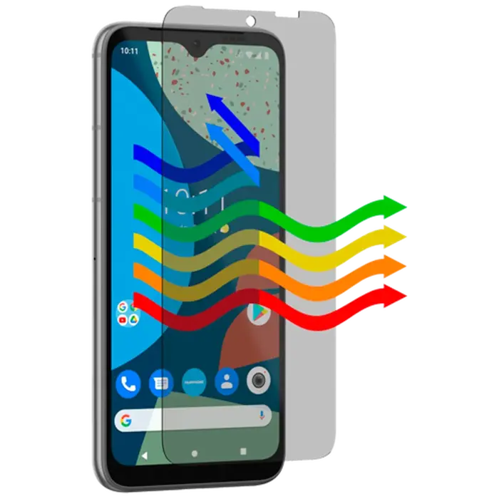 Fairphone Fairphone 5 Screenprotector Gehard Glas met Blue Light Filter