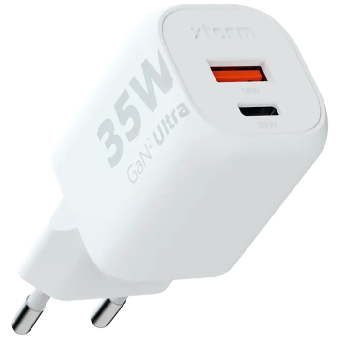Xtorm Xtorm GaN2 Ultra USB & USB-C Snellader 35W - Wit