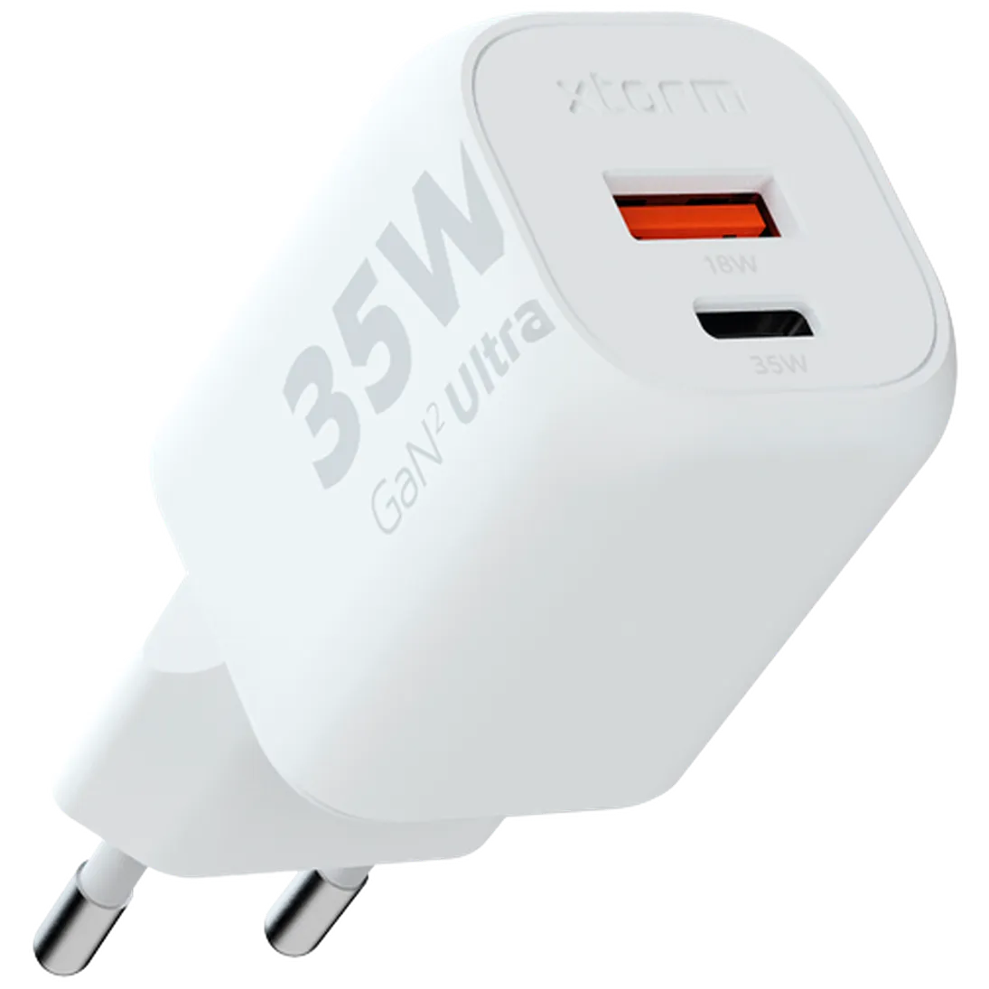 Xtorm Xtorm GaN2 Ultra USB & USB-C Snellader 35W - Wit