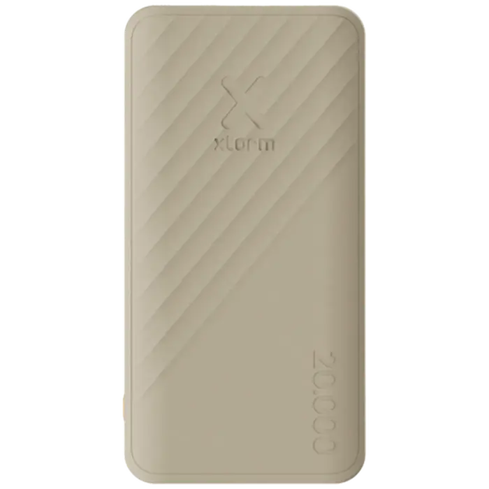 Xtorm Xtorm Go2 USB-C Snellader Powerbank 20.000mAh - Beige