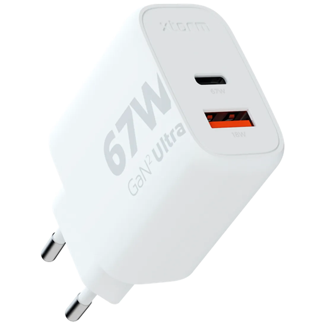 Xtorm Xtorm GaN2 Ultra Snellader 67W - USB-C & USB-A Wit