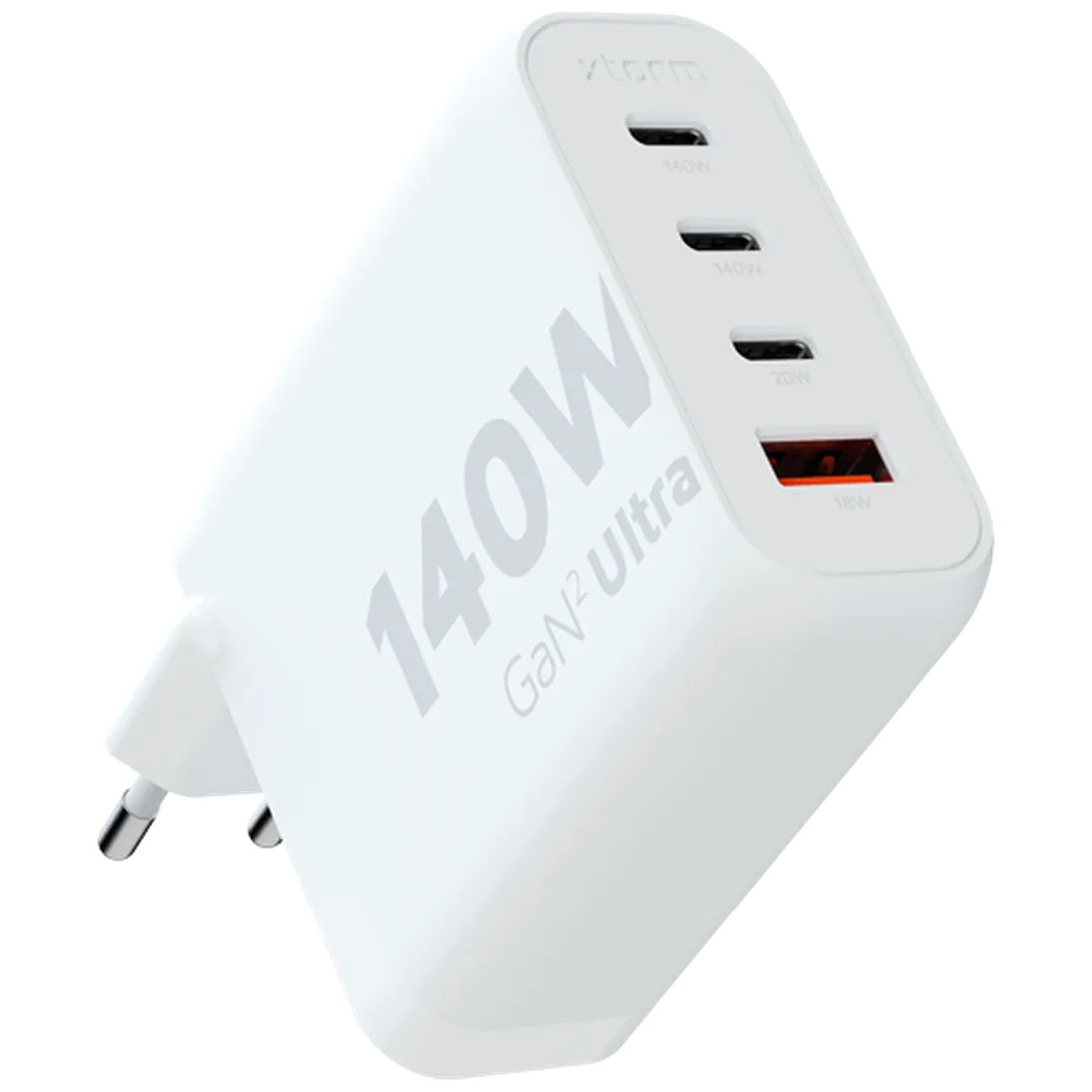 Xtorm Xtorm GaN2 Ultra USB & 3x USB-C Snellader 140W - Wit