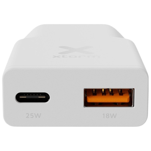 Xtorm Xtorm Go2 Slimline USB-C Snellader 25W - Wit